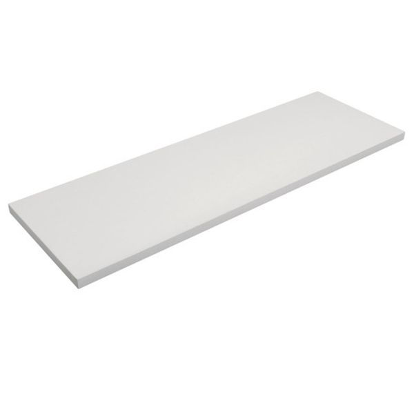 Prancha de Aglomerado Branco de 120 x 20cm Fico