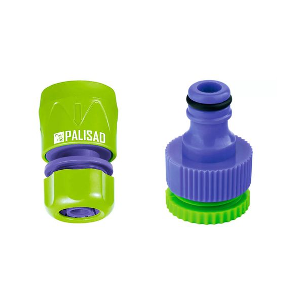 Kit Engate Rápido 1/2 pol para Água Palisad - 10 Pç