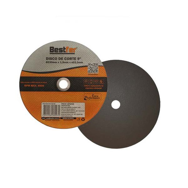Disco de Corte 9 pol x 2mm BFH2449 Bestfer