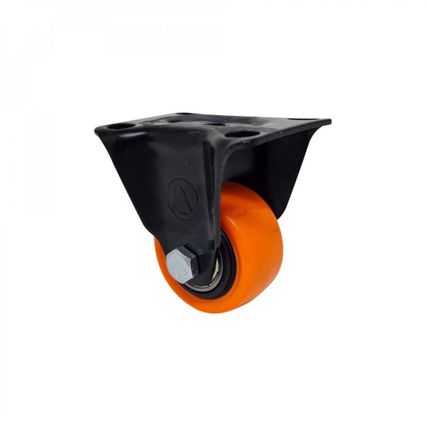 Rodizio Fixo Placa 158 Laranja A09110-F