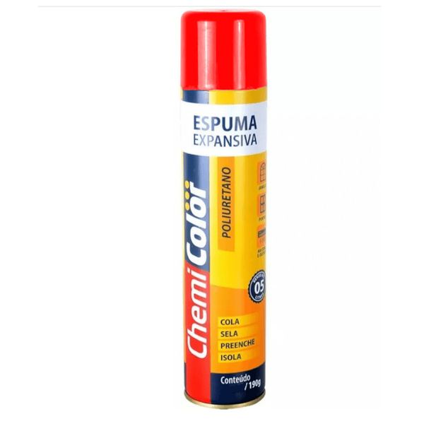 Espuma de Poliuretano 500ml 394620 Chemicolor