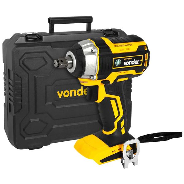 Chave de Impacto 1/2 pol Bateria 18V ICIV1807 Vonder 6004180700 - Sem Bateria e Carregador