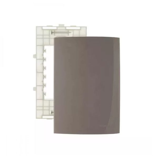 Placa 4 x 2 Cega Argila Linha Sleek Margirius