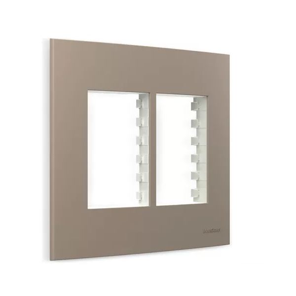 Placa 4 x 4 Argila 6 Postos Linha Sleek Margirius