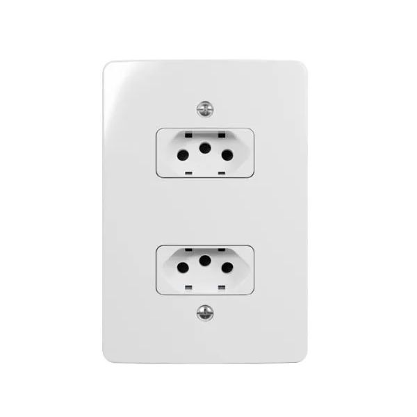 Conjunto 2 Tomadas 20A 2P+T Linha Renova Margirius