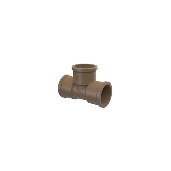 Te Pvc Marrom Soldável 25mm Tigre