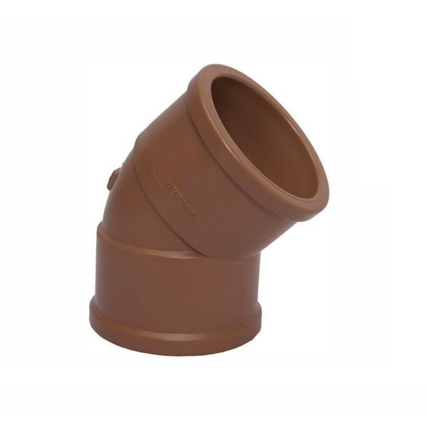 Joelho Pvc Marrom 45º Graus 20mm Plastubos