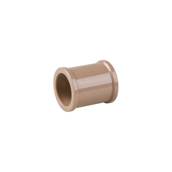 Luva Pvc Marrom Soldável 20mm Plastubos