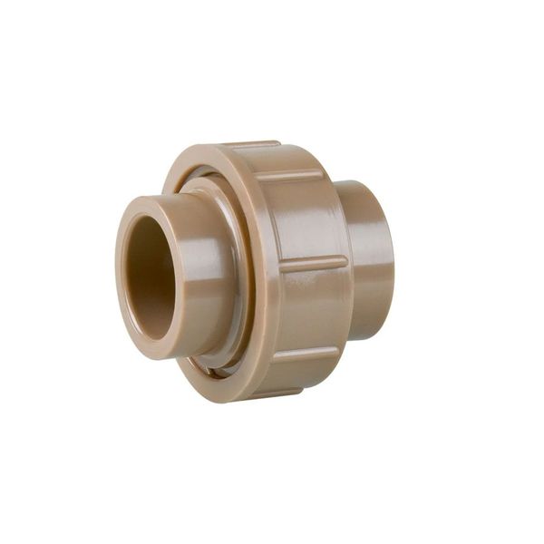 União Pvc Soldável Marrom 25mm Plastubos