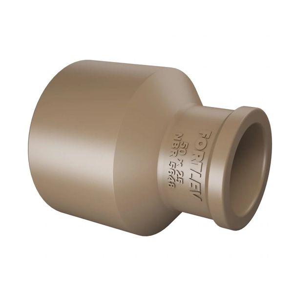 Bucha De Redução Longa Marrom 50 x 25mm Fortlev