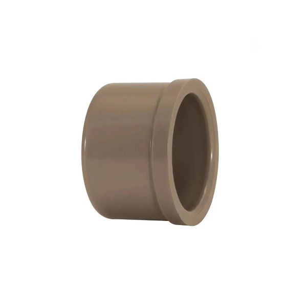Cap Tampão Soldável Marrom 85mm Amanco
