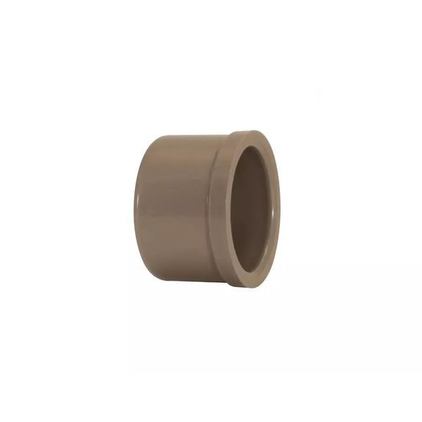 Cap Tampão Soldável Marrom 110mm Amanco