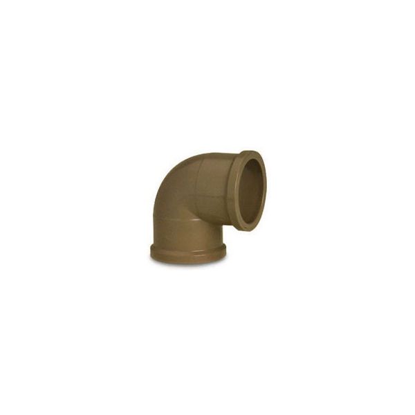 Joelho Pvc Marrom 90º Graus 110mm Tigre