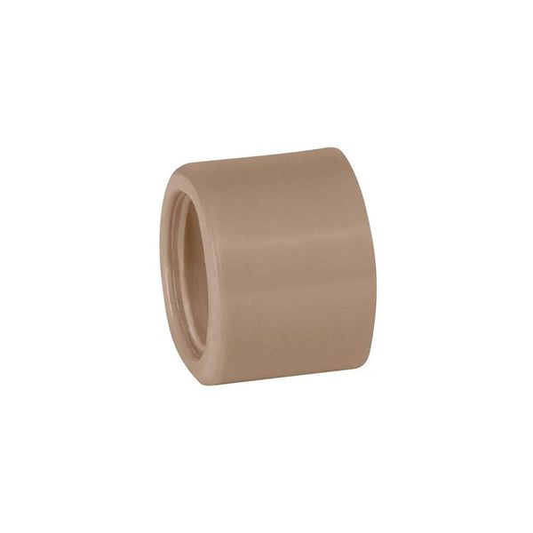 Bucha De Redução Soldável Curta Marrom 25 x 20mm Plastubos