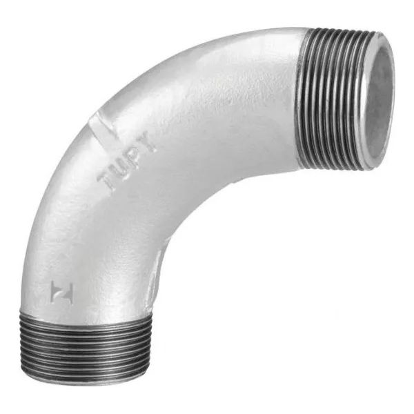 Curva 90° Galvanizada Macho 2.1/2'' Tupy