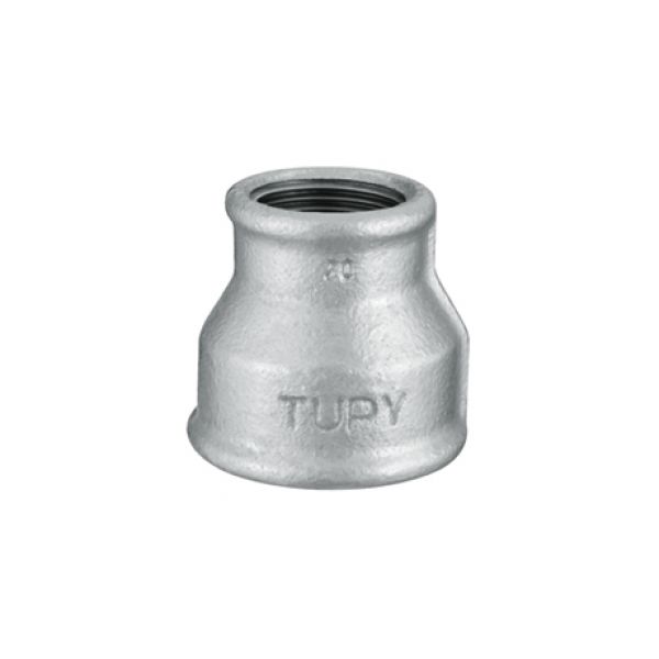 Luva Galvanizada 1 x 3/4'' Tupy 