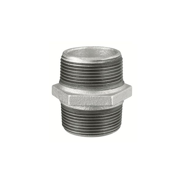 Niple Duplo 1.1/2” BSP Galvanizada Tupy