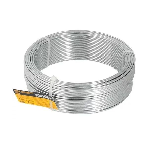 Arame Galvanizado 1kg BWG22 0,71mm Vonder 7191022000