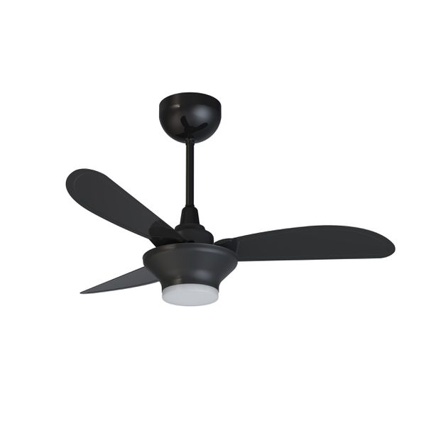 Ventilador Teto Mistral Led Preto 14664 Ventisol Bivolt