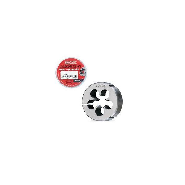 Cossinete Manual em Aço Liga WS 1/2 x 13F UNC 3370051 Rocast