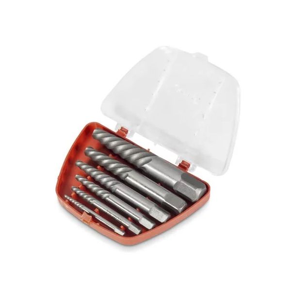 Extrator Saca Parafusos Jogo com 6 peças 960001 ROCAST