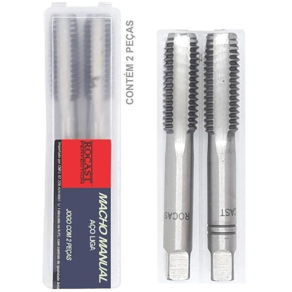 Jogo Macho Manual M12 x 1,0mm Rocast 2640027