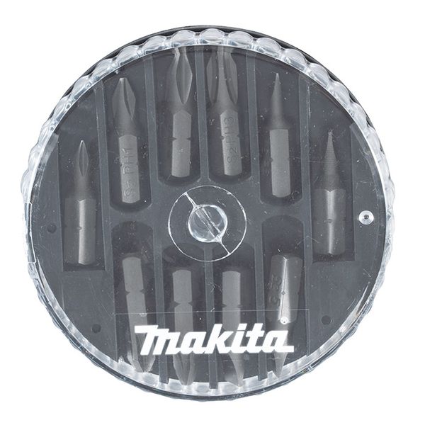 Kit Com 10 Bits Com Estojo Makita D-73293