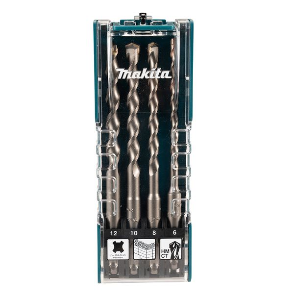 Conjunto de Broca para Martelete SDS-PLUS 4pçs Makita D-74756