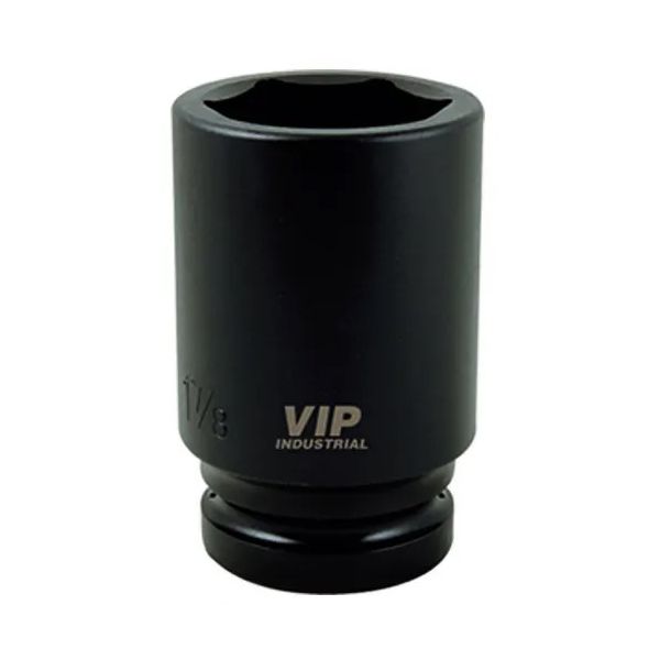 Soquete Sextavado Longo de Impacto 1" x 38mm 900439 Vip