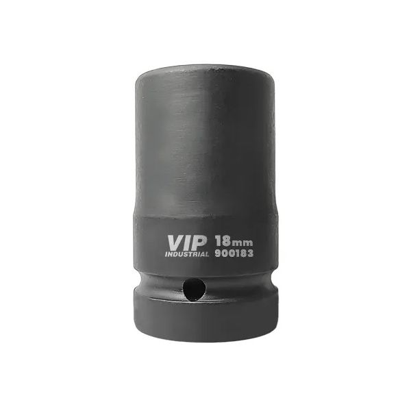 Soquete Sextavado Impacto Longo 1/2" x 18mm 900183 VIP