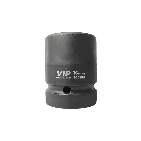 Soquete Sextavado de Impacto Curto 1/2 x 16mm 900156 Vip