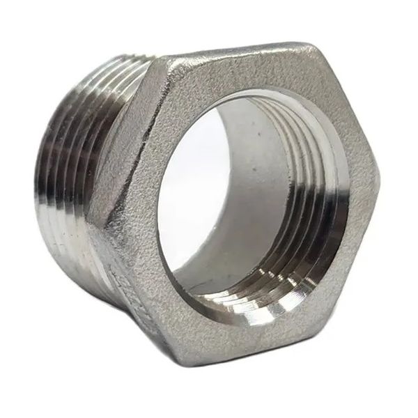 Bucha de Redução Inox 1/2 X 1/4'' 