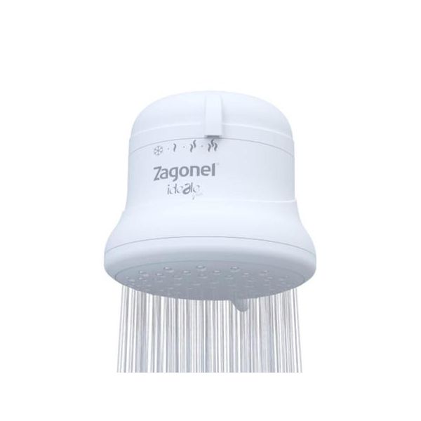 Ducha Chuveiro Ideale Plus 4 Temperaturas Branco Zagonel