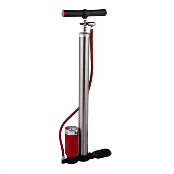 Bomba Manual com Manometro para Pneu 1602 Fertak