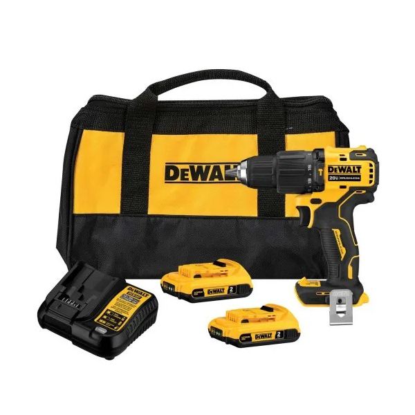 Parafuradeira Furadeira Impacto 1/2 Pol. 20V Brushless DEWALT DCD709D2