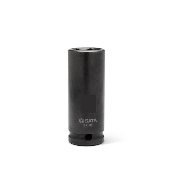 Soquete Impacto Sextavado Longo 1/2" X 19mm Sata ST34412SC