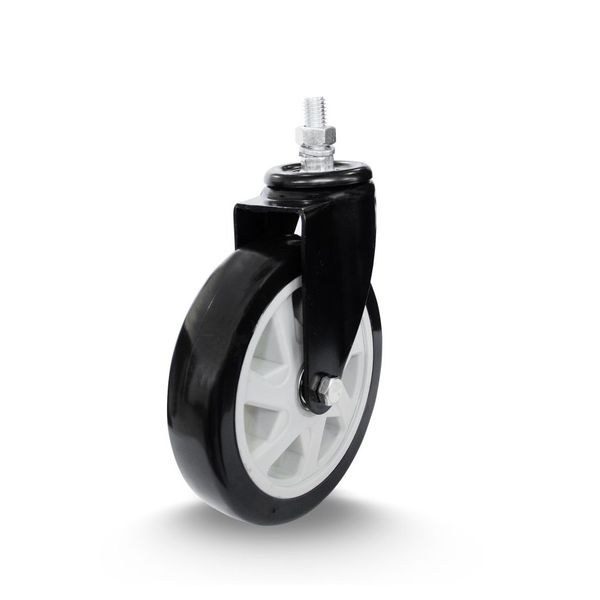 Rodizio Giratório Espiga 512 Preto Colson