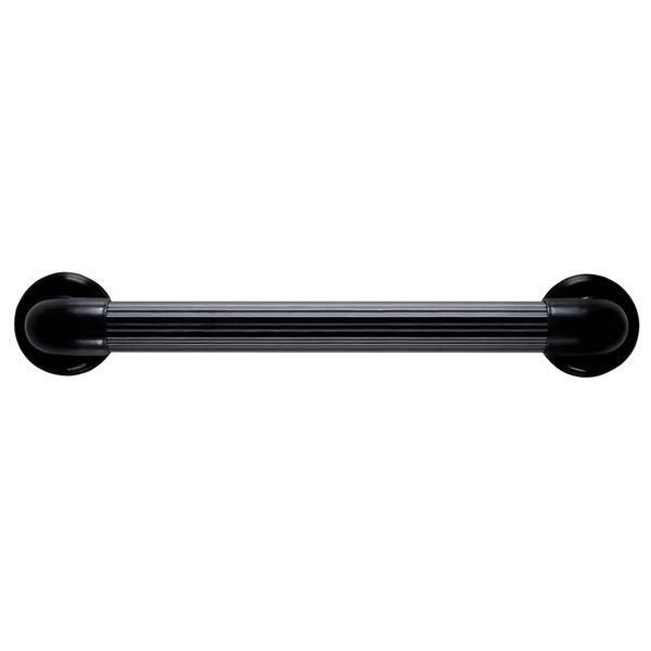 Barra de Apoio Reta em PVC 40 cm Preto Astra