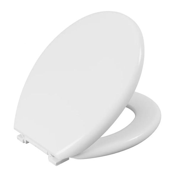 Assento Sanitário Oval Almofadado Astra Branco 1