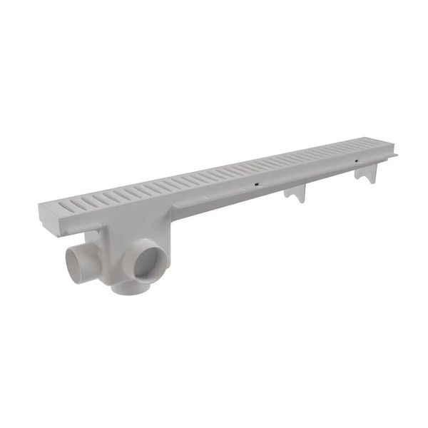 Ralo Linear com Tampa Vazada 50 cm Branco Astra