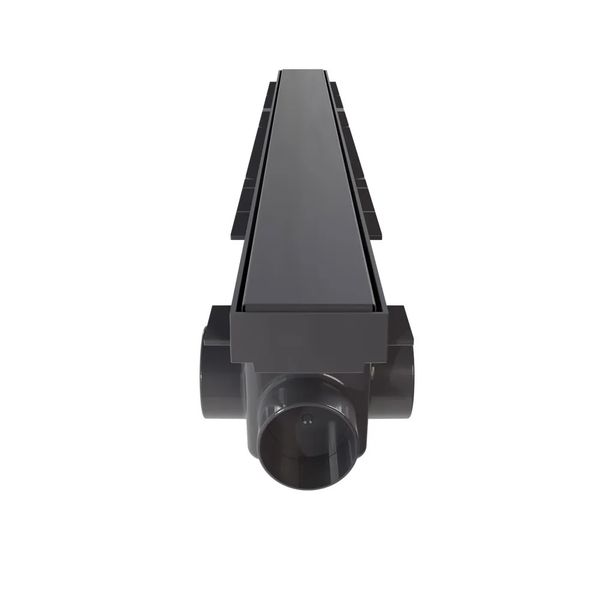 Ralo Linear com Tampa Cega 70 cm Cinza Astra