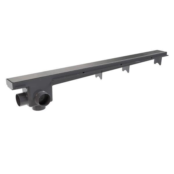 Ralo Linear 70 cm com Tampa em Inox Escovado Astra