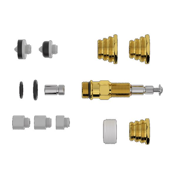 Kit Completo De Reparos Para Registro 10 Em 1 Ref.30056