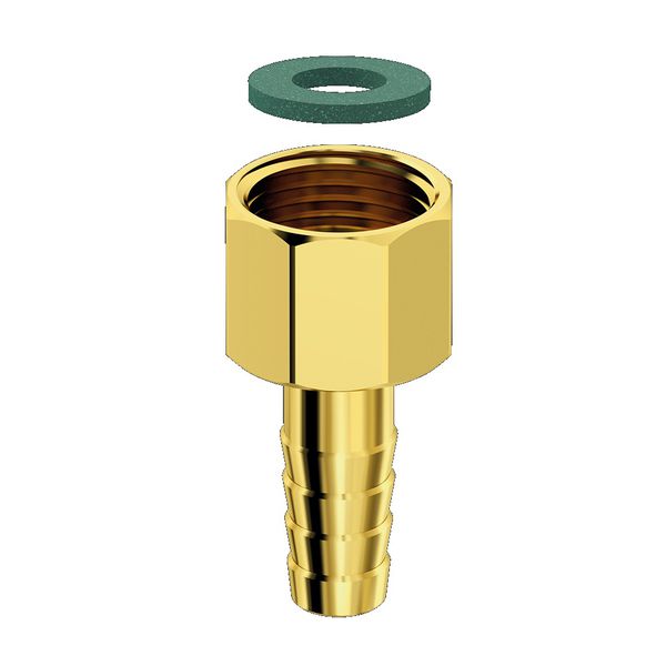 Adaptador Reto de Latão Rosca Fêmea 1/2