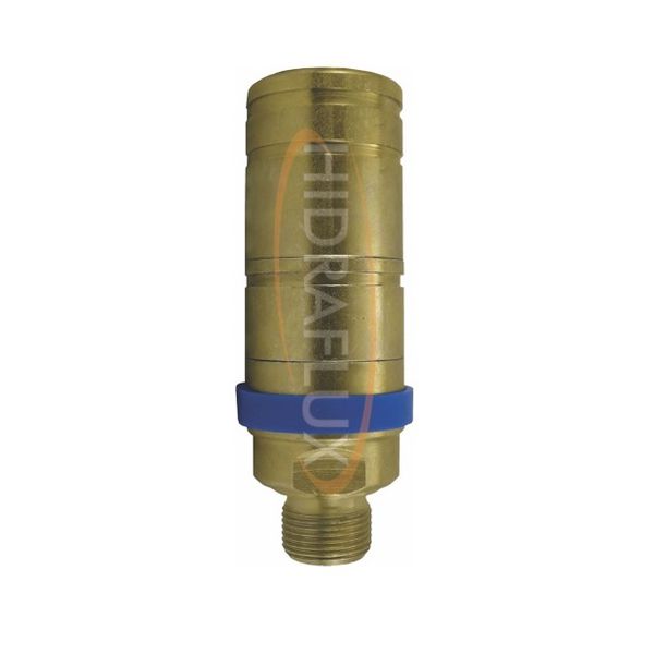 Engate Rápido Hidráulico 1/2'' - Rosca Macho M22 2600-Mf Haltbar