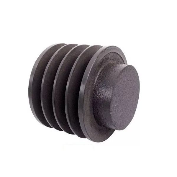 Polia de Ferro Fundido 140mm com 4 Canais B - Mademil