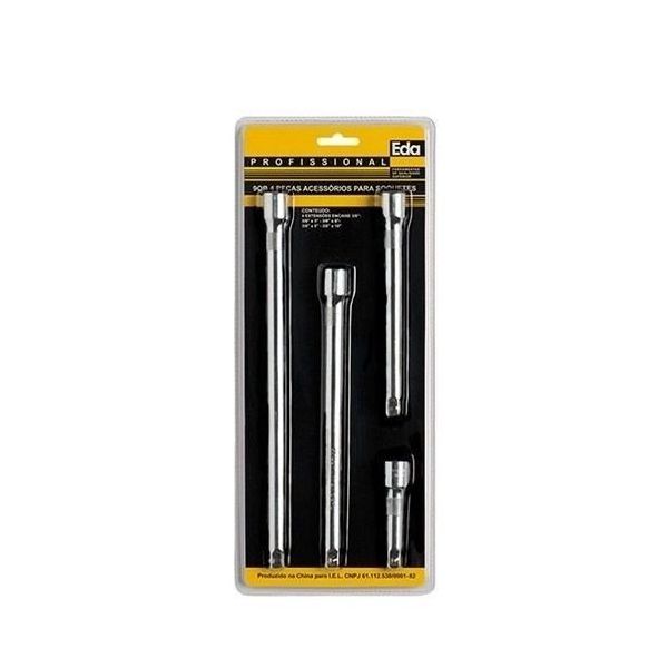 Jogo De Extensões Para Soquete 3/8'' Com 4 Peças 9Ob 