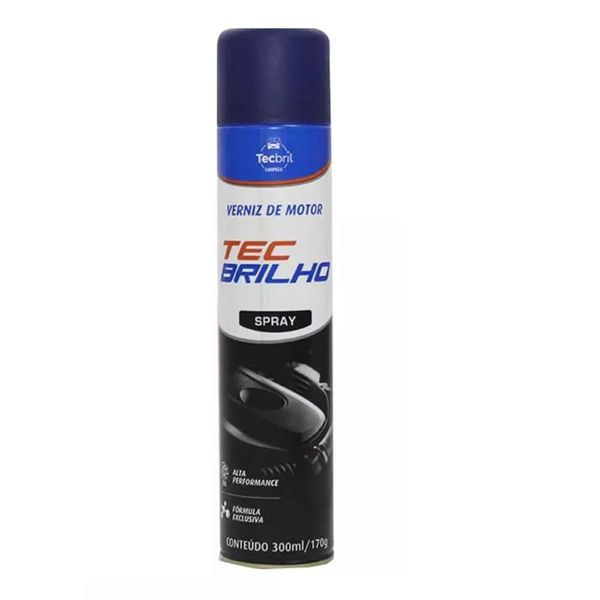 Verniz Para Motor Tecbril Spray Alta Performance 300ml