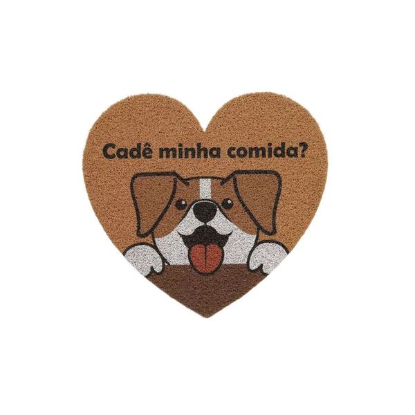 Capacho Vinil Pet 55cm x 60cm Heart Kapazi