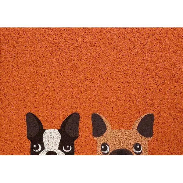 Kapazi capacho vinil super print 40cm x 60cm bulldogs